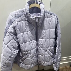 Free People Pippa Packable Puffs - Purple Heather, Size S